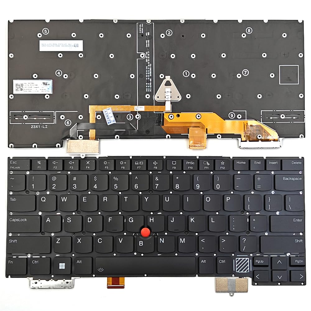 Amazon.com: KGIGIBE Replacement Backlit Keyboard for Lenovo