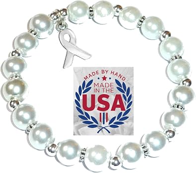 Hidden Hollow Beads .925 Sterling Silver Stretch Cancer Awareness Bracelet Women Handmade USA, Multi Color Ribbon Beaded Jewelry, Survivor Support Gift, Caregiver Appreciation, Fundraiser Event Accessory