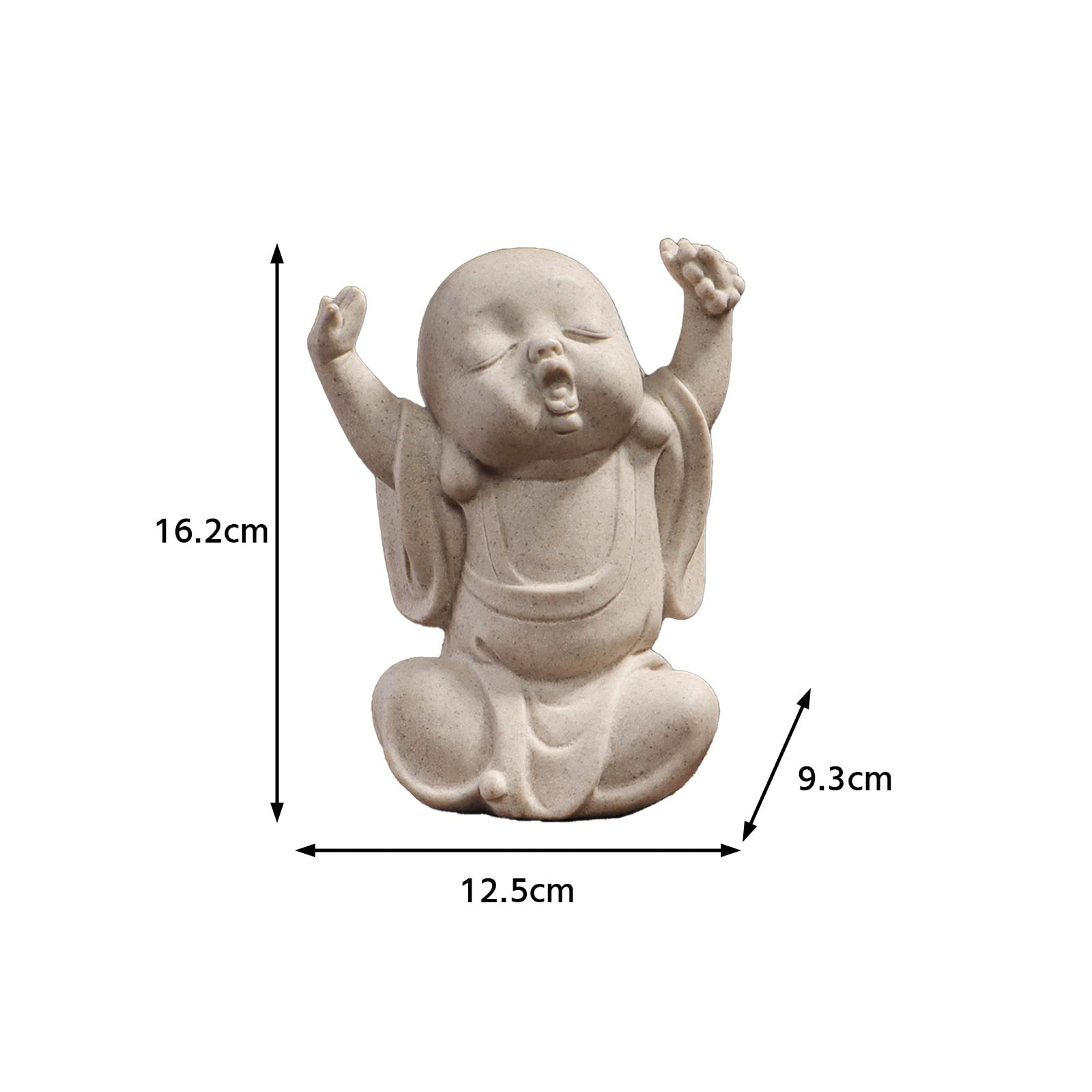 Amazon.co.jp: 萌え萌え 和尚 坊ちゃん 小坊主 僧徒 仏像 インテリア