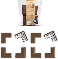 Vista 14 de Roving Cove Protector de esquinas de ajuste delgado para bebés (8 esquinas pequeñas), protectores de esquina de muebles de espuma de goma suave