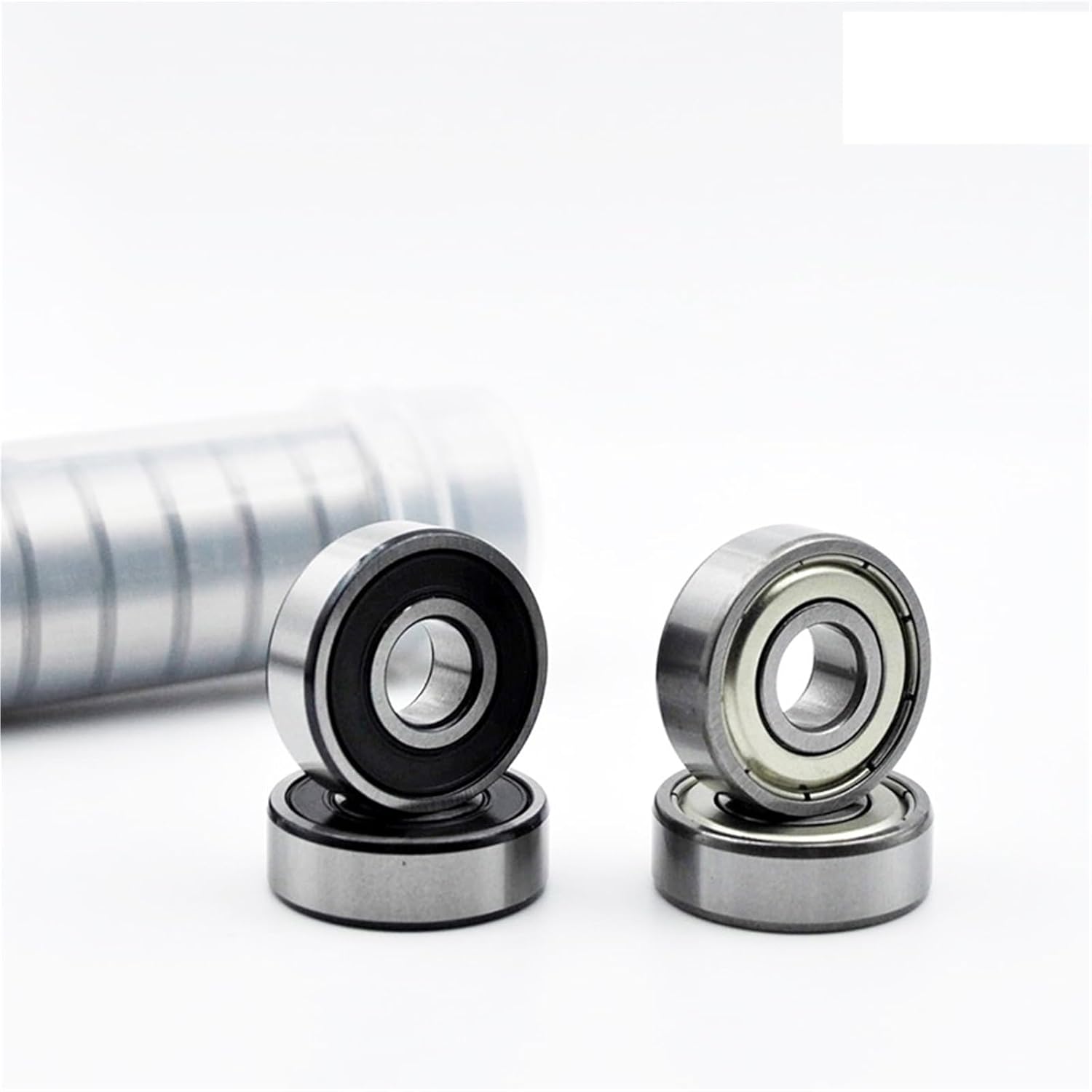 10Pcs 100Pcs 608 ZZ 2RS 8 * 22 * 7mm 608ZZ 2Z DDU 608RS Bearings 8mm Inner Bore Roller Skate Skateboard Wheel Bearing(608 2RS Premium,100Pcs)