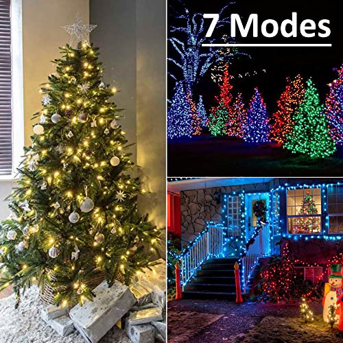 Solhice 40Ft Color Changing Christmas String Lights, 120 Led Usb Rgb Christmas Tree Lights With Remote For Indoor Outdoor, Multicolor Xmas Twinkle Light Room Decor #TOP5