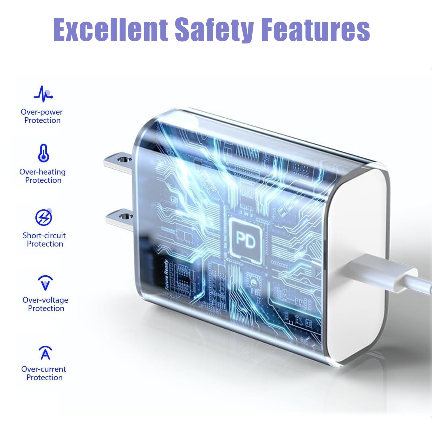 Fast Charger for iPhone 17 16 Charger, 20W Type C Charging Block with 3.3FT Long USB C Charging Cable, iPad Wall Plug Power Adapter for iPhone 17/17 Pro/17 Pro Max/Air/16/15, iPad Pro/Air/Mini,AirPods