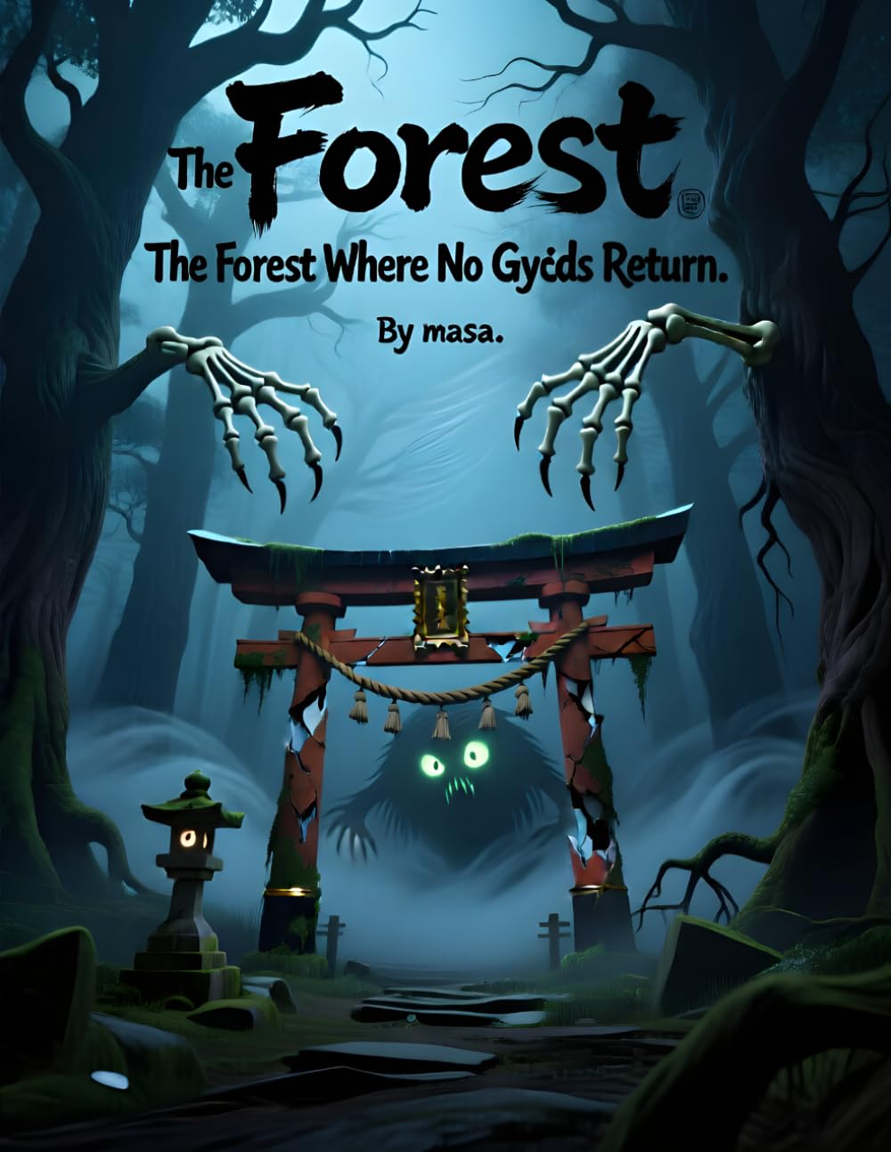 The Forest Where No Gods Return: A Dark Japanese Tale of Lost Gods, Silence, and Forbidden Lands