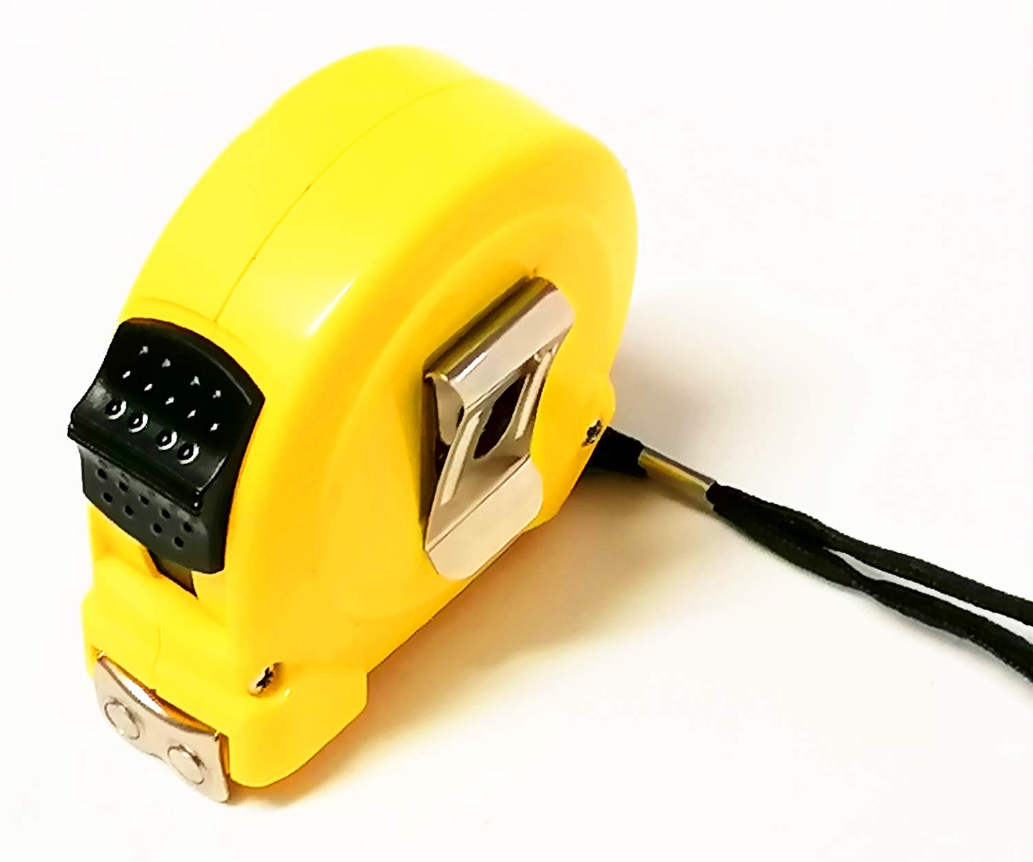 Flessometro 5 M - 19 Mm, Con Calamita E 3 Stop, Metro A Nastro Flessibile Rullina - Foto 9