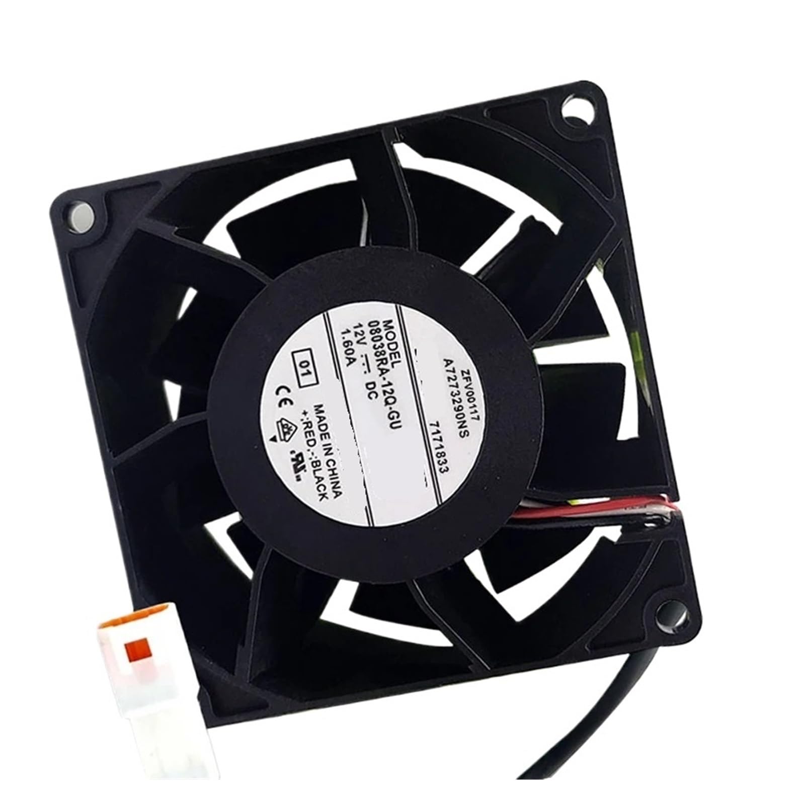LZIKKGKI 8038 8CM 12V 80 * 80 * 38mm 08038RA-12Q-GU cooling fan