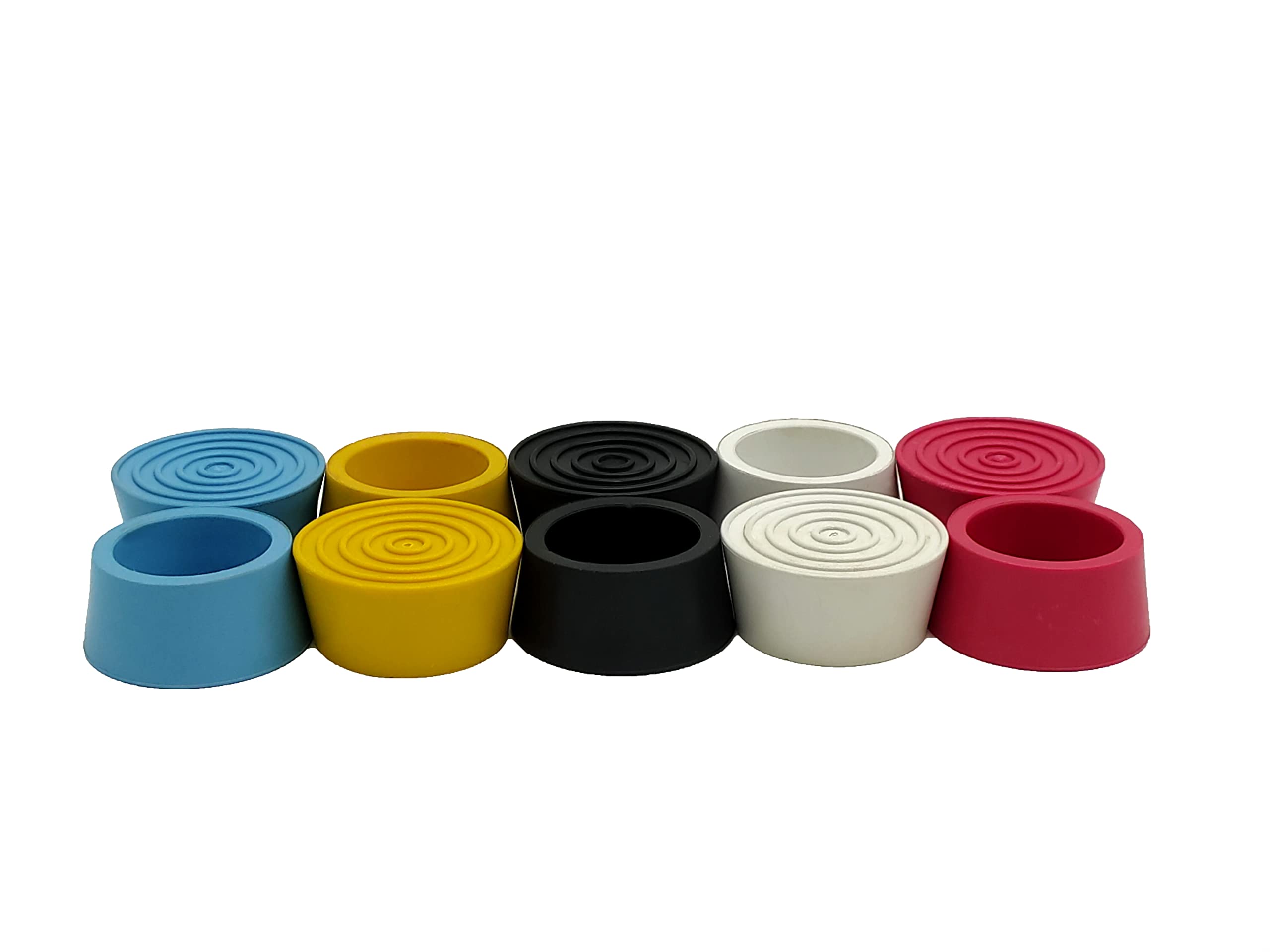 Bouchon de seuil pour échelle de piscine. Couleur blanche. Lot de 2 unités