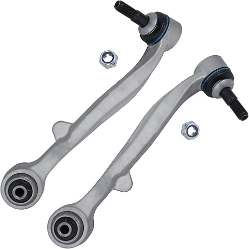 Miniatura 1020 de Detroit Axle - Kit de brazos de control de extremo delantero RWD para Dodge Ram 03-06 2500 3500, 2 brazos de control superior con rótula 2 varillas