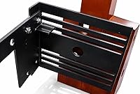 Vista 5 de Tech Team #928 Kit de soporte de extensión universal extra largo para estribo/cabecero, acero resistente, placas de montaje de gran