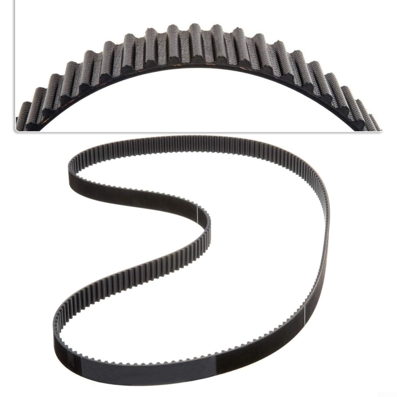 Cinghia dentata resistente T304 per tosaerba, gomma HNBR rinforzata in aramide con rivestimento in PTFE per attrito ridotto