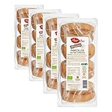 El Granero Integral - Panecillos con Trigo Sarraceno Sin Gluten BIO - 4 Und. 200 g - Alto Contenido en Fibra y Minerales - Aptas para Veganos y Celíacos (Paquete de 4)