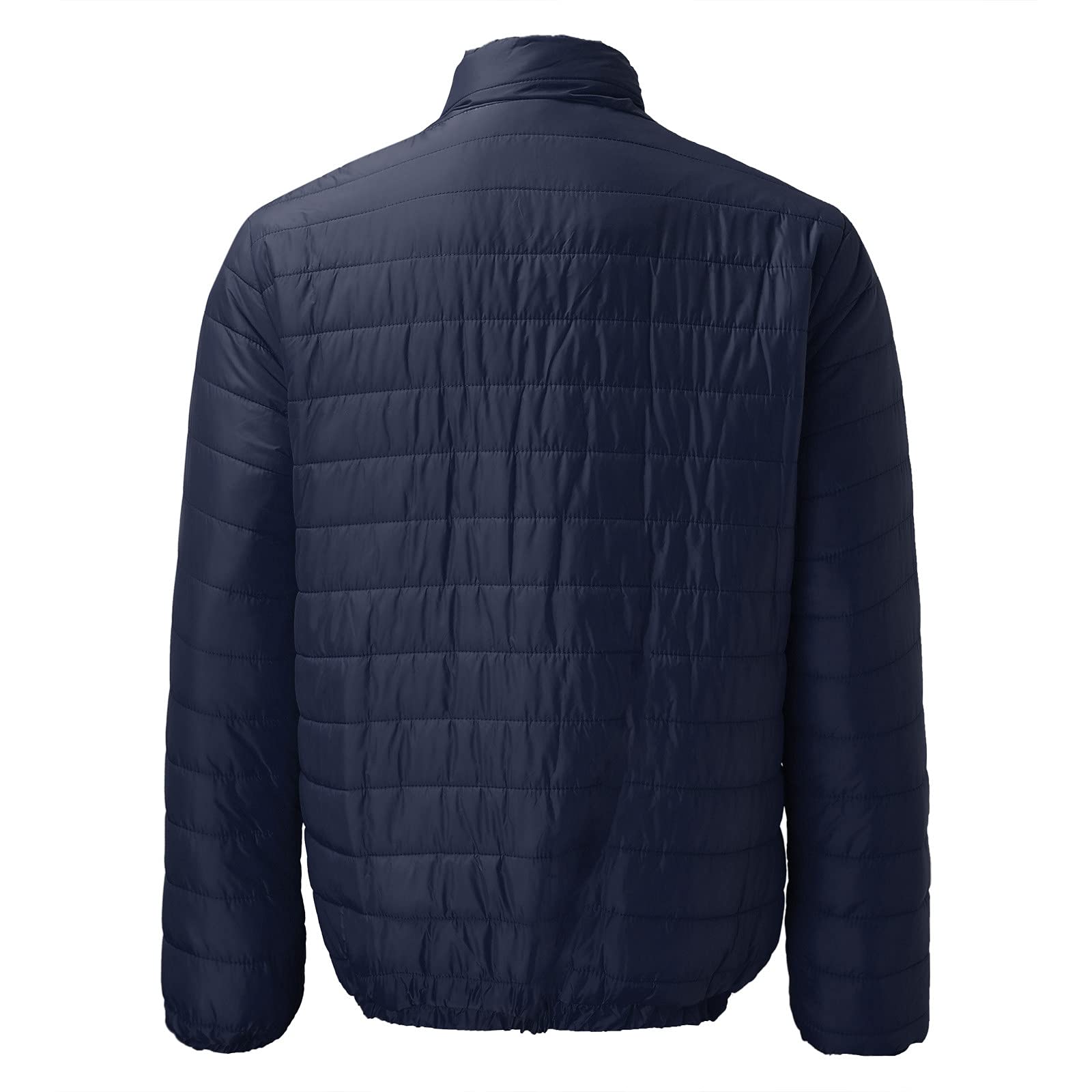 Piumino Uomo 100 Grammi - Giubbotto Uomo senza Cappuccio Invernale con Tasche Giacca Casual Giubbino da Lavoro Autunno Piumino Leggero Giacche Trapuntata Invernali Elegante