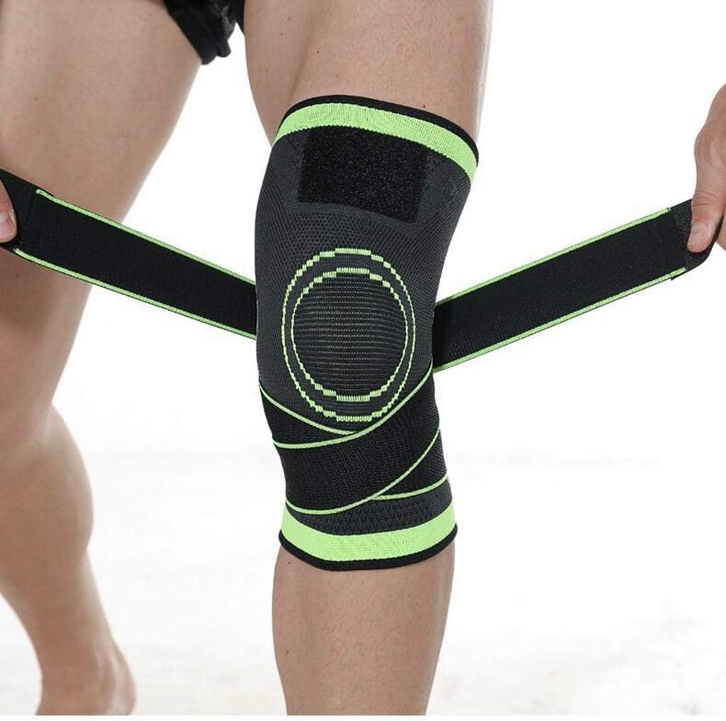 Knee Support Professional Sports Protective Knee Pad Breathable Bandage Knee Brace High Flexibility, Good Ventilation(D,M)