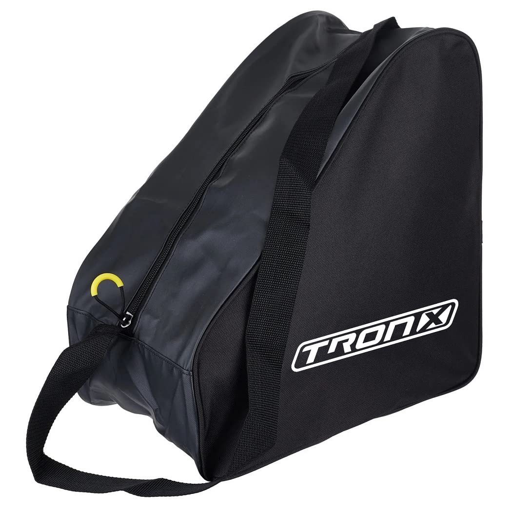 TronX Pro Heavy Duty Hockey Skate Bag - Holds One Pair of Ice Hockey, Figure Skates, Roller Hockey & Inline Skates