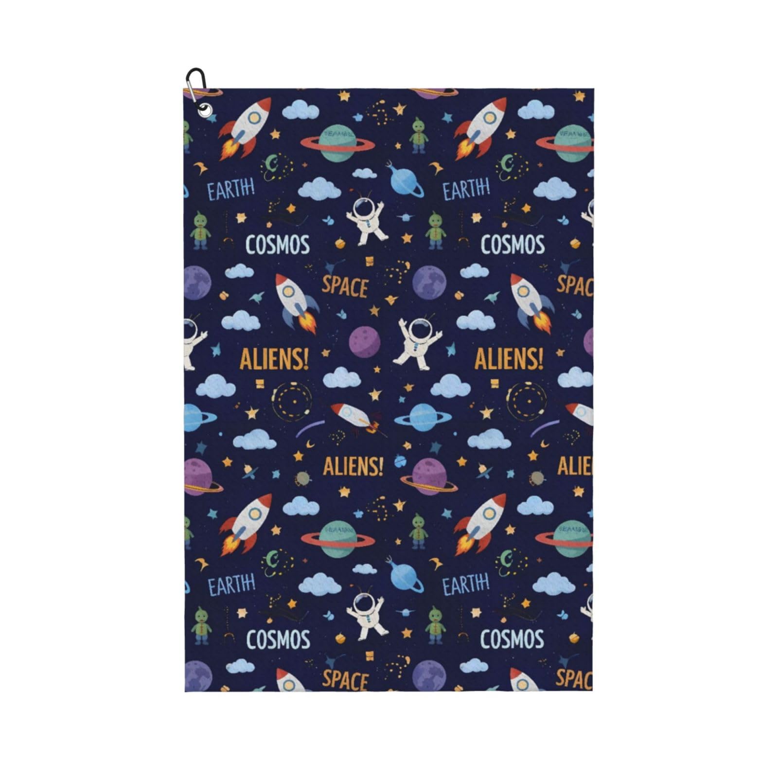 BSDFGSDD Cartoon Space Rockets Astronaunt Golf Towel 24 x 16 inches