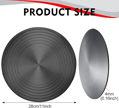 Miniatura 2 de Utensilios de cocina de protección con difusor de calor, grueso antideslizante para estufa de gas, adaptador de inducción de cocina, ahorro de