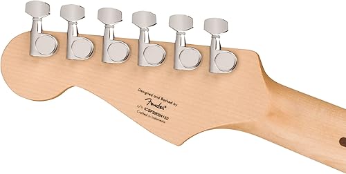 Vista 22 de Fender Squier Sonic Stratocaster HSS - Paquete negro con amplificador, sintonizador, correa, cable, púas y DVD de guitarra Austin Bazaar