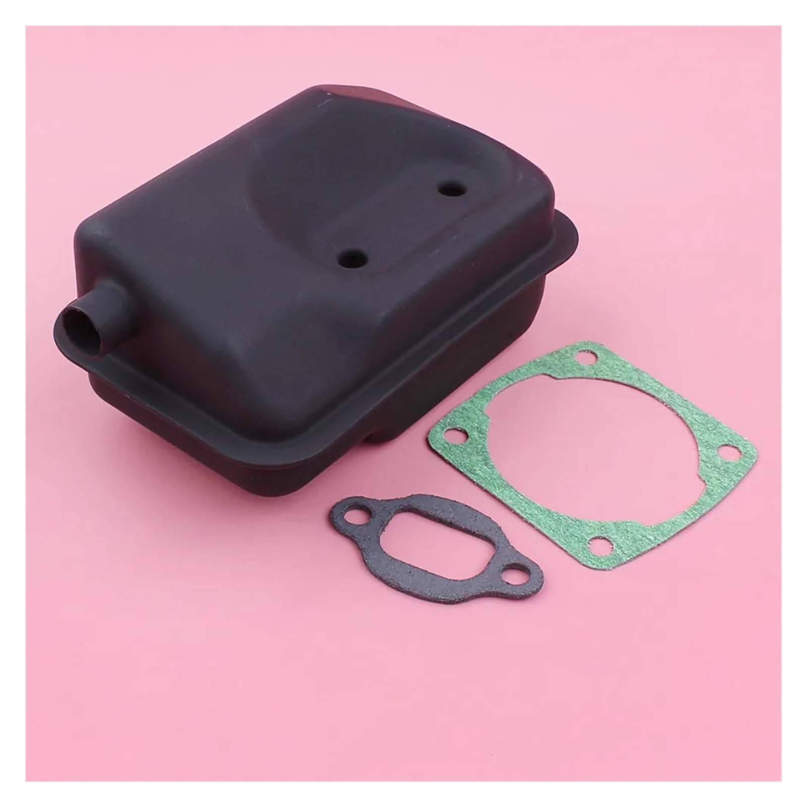 Silenciador de Escape con Kit de Junta de Cilindro for r-obin BG411 NB411 EC04 CG411, cortadora de césped, desbrozadora, Pieza de Repuesto del Motor
