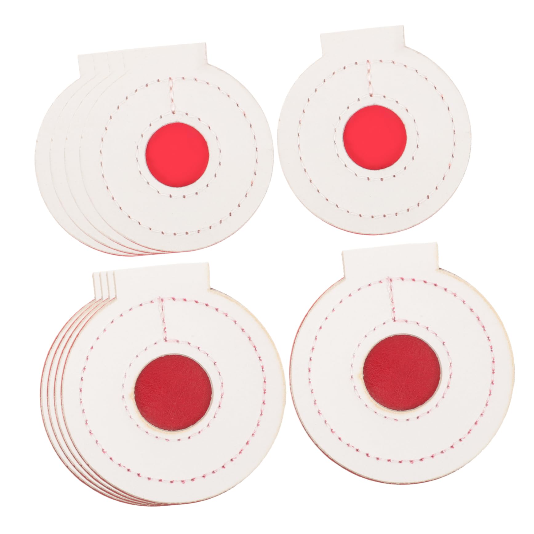 KICHOUSE Targets for 10 Pack Training Targets Thickened Metal Center Safe Portable for Practice