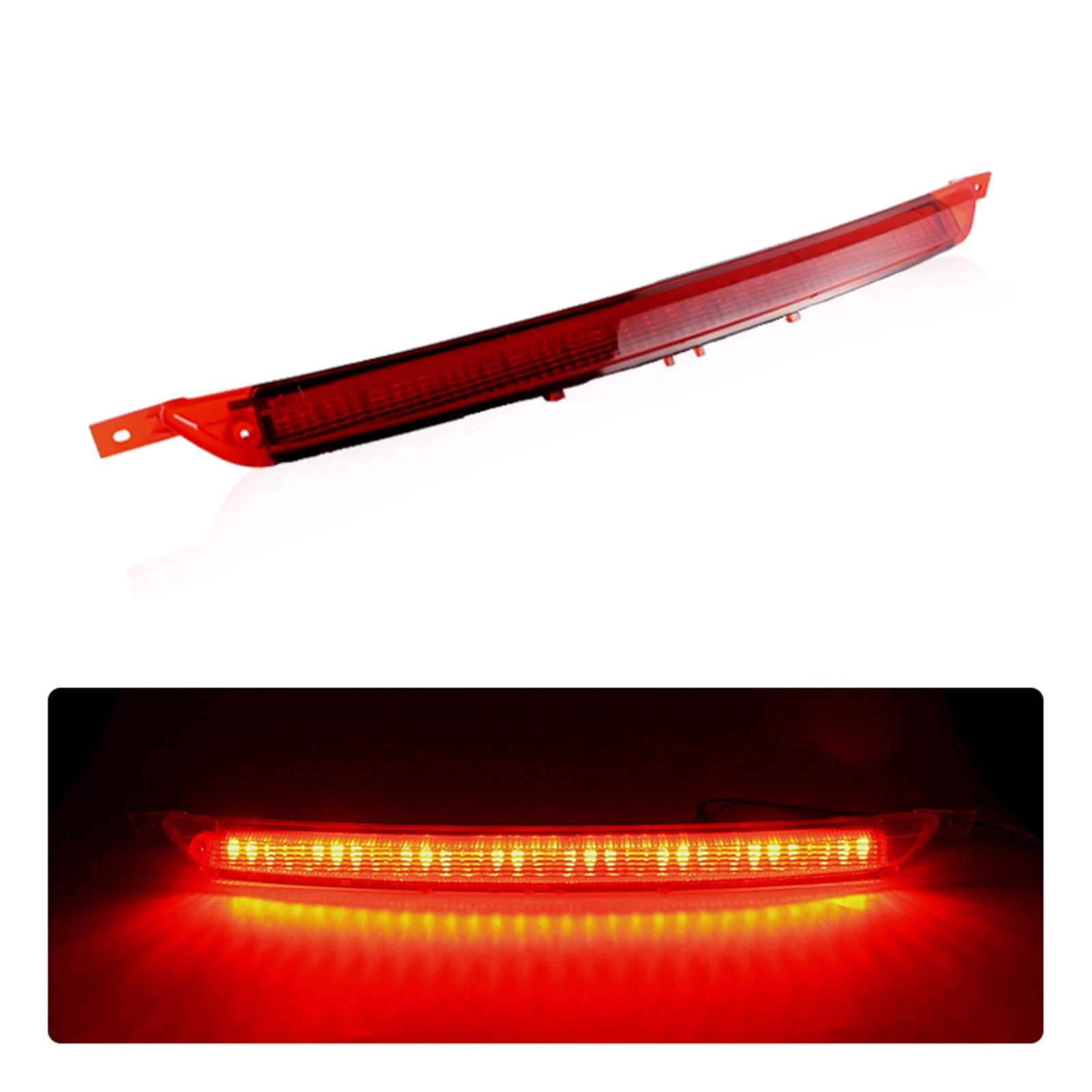 Tercera Luz Freno Tercera Luz De Freno LED De Montaje Alto Para VW Para Golf Luz Freno Trasera | Para Golf 7 limusina 2013 5G para GTI R para e-golf 5GE 2014-up Canbus lámpara parada trasera accesorio coche 5G6945087A