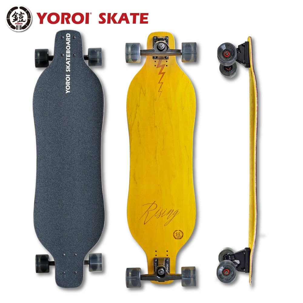 スケートボード YOROI SKATEBOARD 送料無料】 YOROI SKATEBOARD RYUⅡ 38PY UPS TRUCKモデル