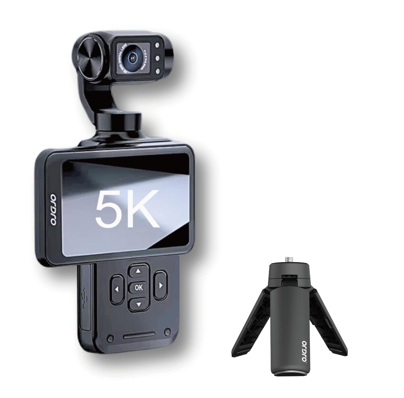 ordro m5 ジンバルカメラ Amazon | Ordro M5 最新型 5K ジンバルカメラ ハンドヘルド