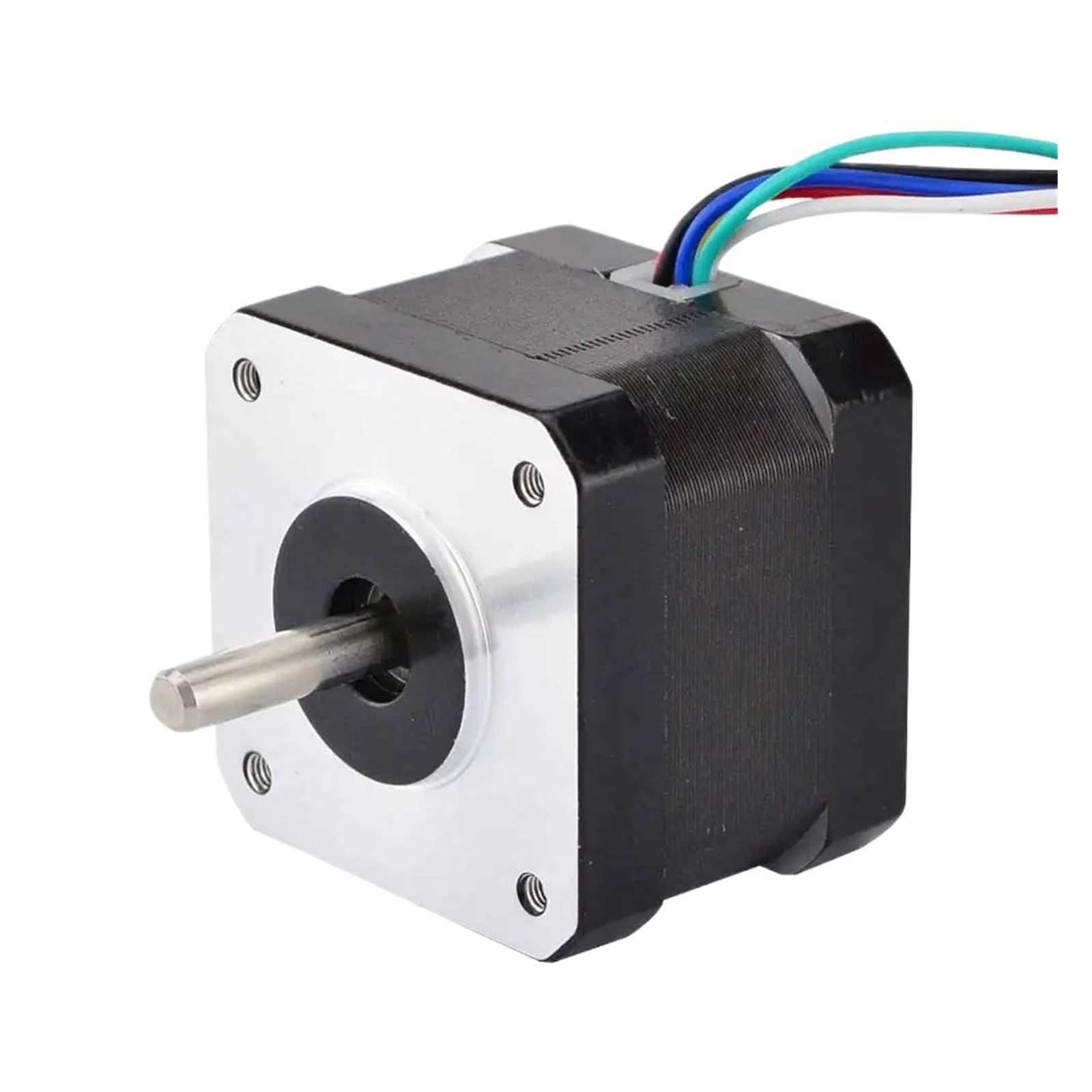motor paso a paso Motor paso a paso Nema 17 unipolar de 0,9 grados, 16 Ncm (22,7 oz.in), 0,31 A, 42 x 42 x 34 mm, 6 conductores, motor paso a paso Nema 17 for impresora 3D CNC