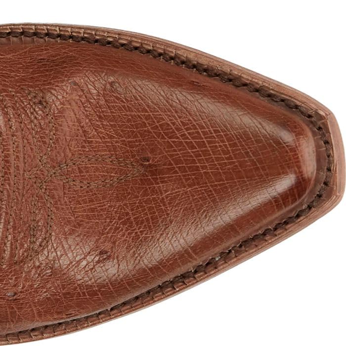 Tony Lama Justin Lorraine 11" Smooth Ostrich Boots for Women, Premium Leather Western Footwear, Elegant Design, Comfortable Fit4