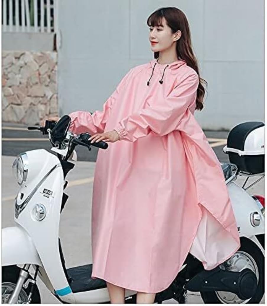 Capa de Lluvia Reutilizable Mujeres Adultas Poncho Ciclismo Impermeable Delgado Y Portátil Viajes Al Aire Libre Camping Ropa de Agua para Exteriores