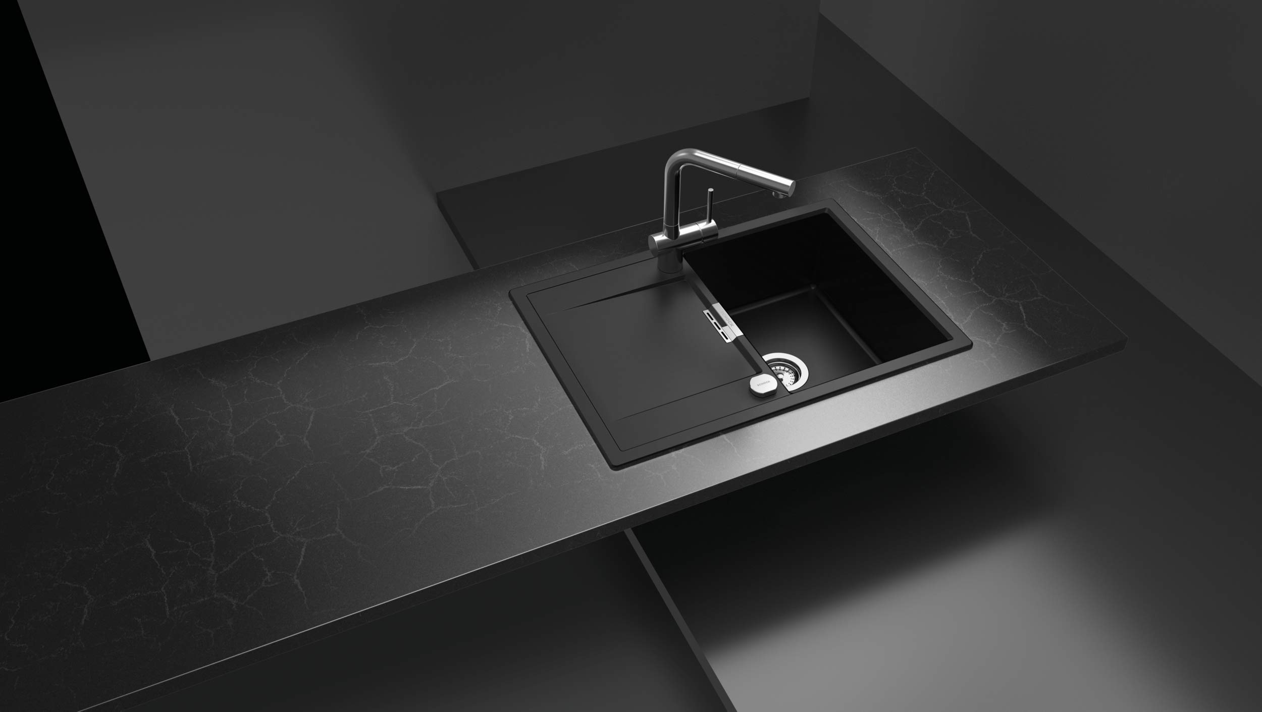 Strictly Sinks Unterbauspüle 74 Cm – Einzelschüssel, 18 Gauge Edelstahl, 22,9 Cm Tief | Küchenspüle Mit Schalldämpfung & Ablauf