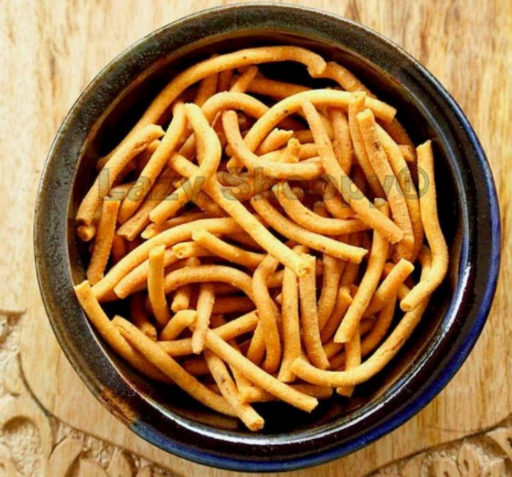 Lazy Shoppy® Home Made Natural Healthy & Delicious Snacks | नाश्ता | స్నాక్స్ | தின்பண்டங்கள் (Pack of Ten)