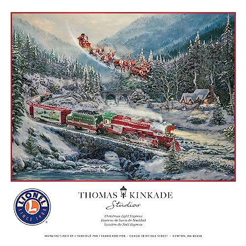 Ceaco 2366-51 Thomas Kinkade - Christmas Light Express - 500 Piece Jigsaw Puzzle thumb #5