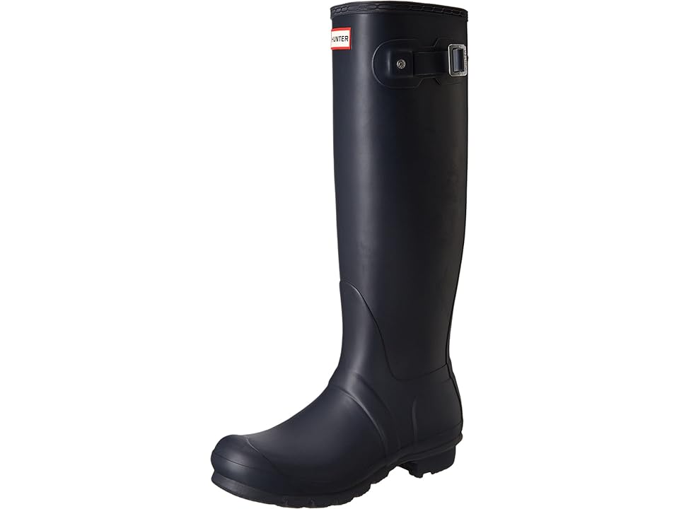Hunter Original Tall Women's Rain Boots Navy : 8 M, Rubber