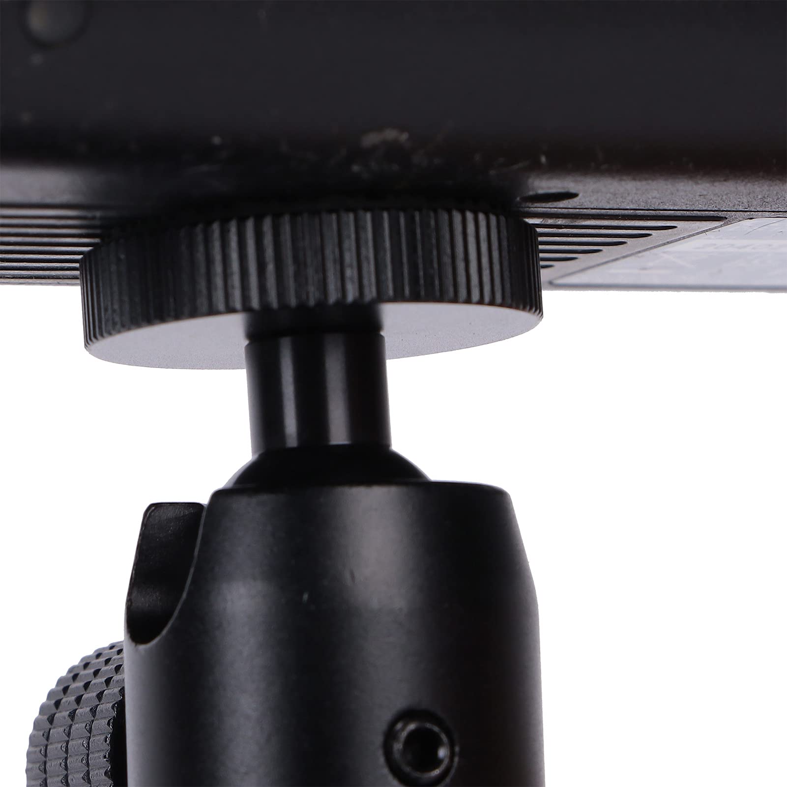 Mini Testa A Sfera Per Treppiede - Vite 1/4 Pollice Con Adattatore Slitta Per Fotocamera E Luci