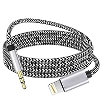 Vista 1 de Wahbite Cable de audio Lightning a 0.138 in compatible con iPhone 14/13/12/11/XR/XS/X/8/7/6 Plus/SE 2, iPad