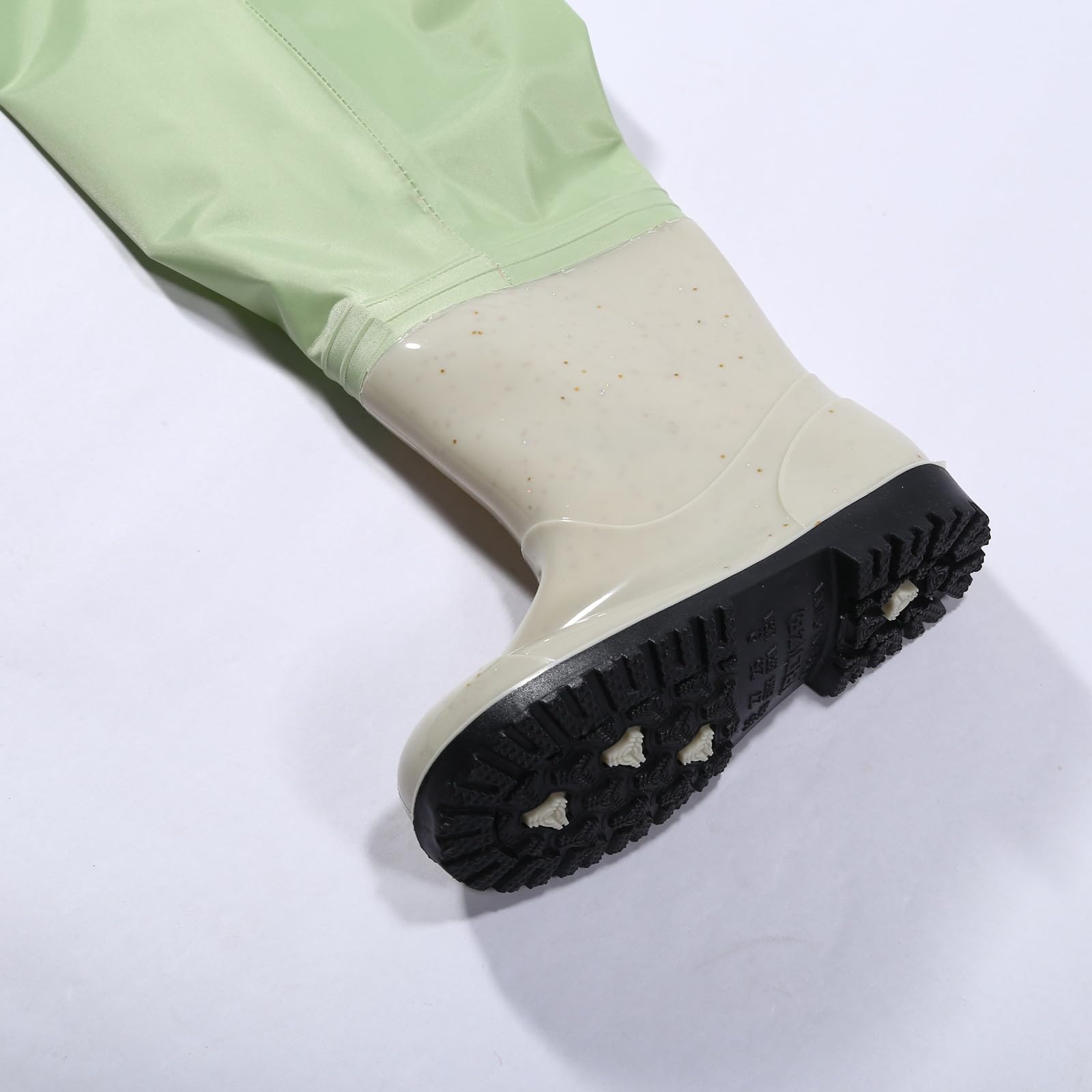 WWricotta Bambini Ragazzi Ragazze Petto Waders Giovani Pesca Waders con Tasca per Bambini Piccoli Impermeabile Caccia & Pesca Waders con Stivali