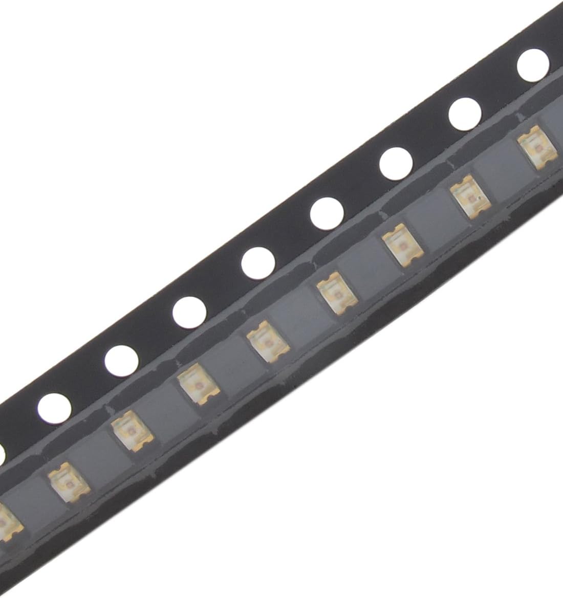 Aexit 40 Pcs Diodes Superbright 0805 SMD Type Yellow LED Lamp Light Schottky Diodes Emitting Diodes