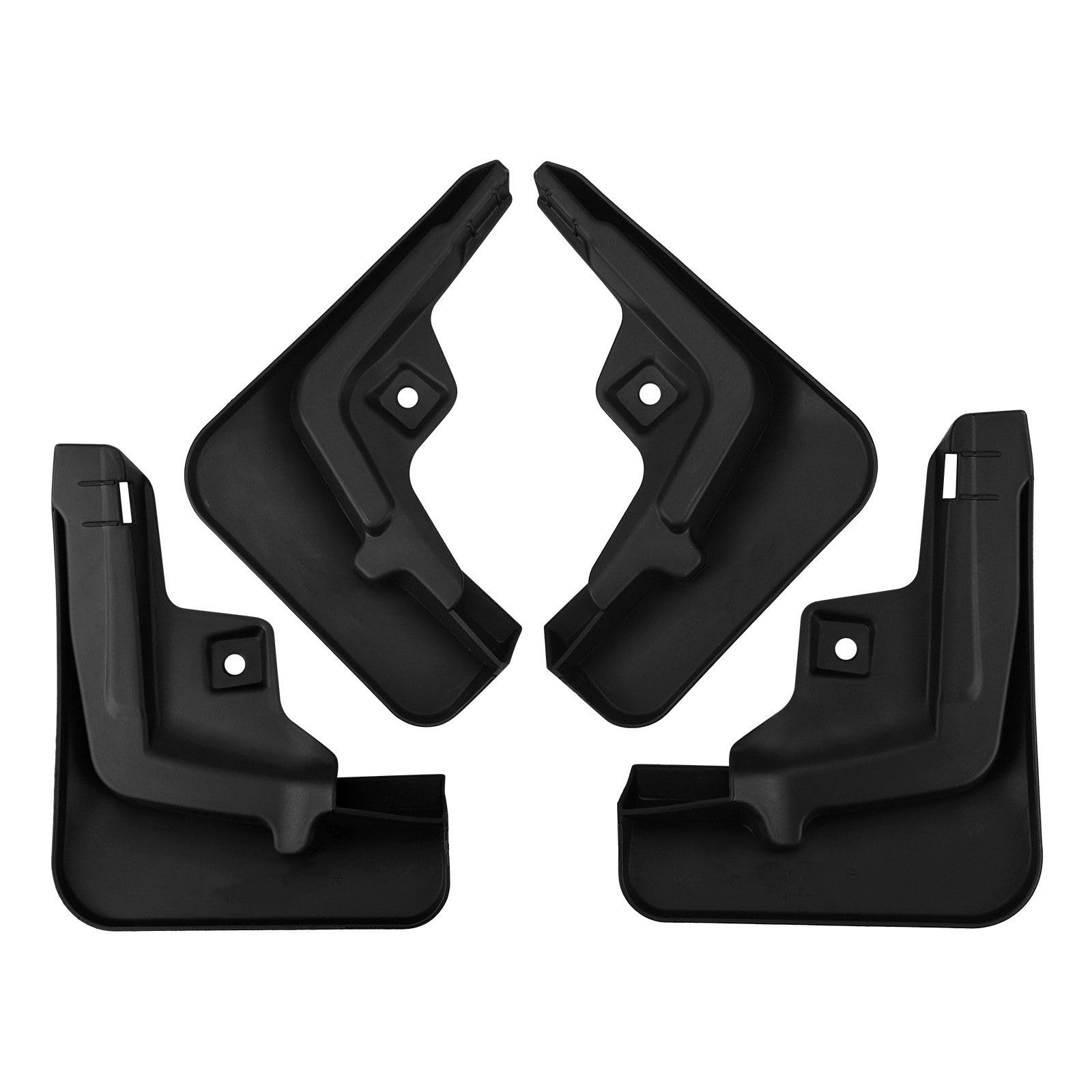 CDQSB 4 Pcs Car Mud Flaps for Yangguang EV Van 2024-2025, Front Rear Fenders Splashproof Splash Guards Mudflaps Protects Accessories