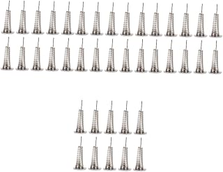 Amosfun 48 Peças Acessórios DIY Acessório De Carro Natacion Accesorios Boneca Molas De Balanço Brinquedo De Dança Balançando Cabeça Boneca Mola Bases De Substituição De Mola Painel