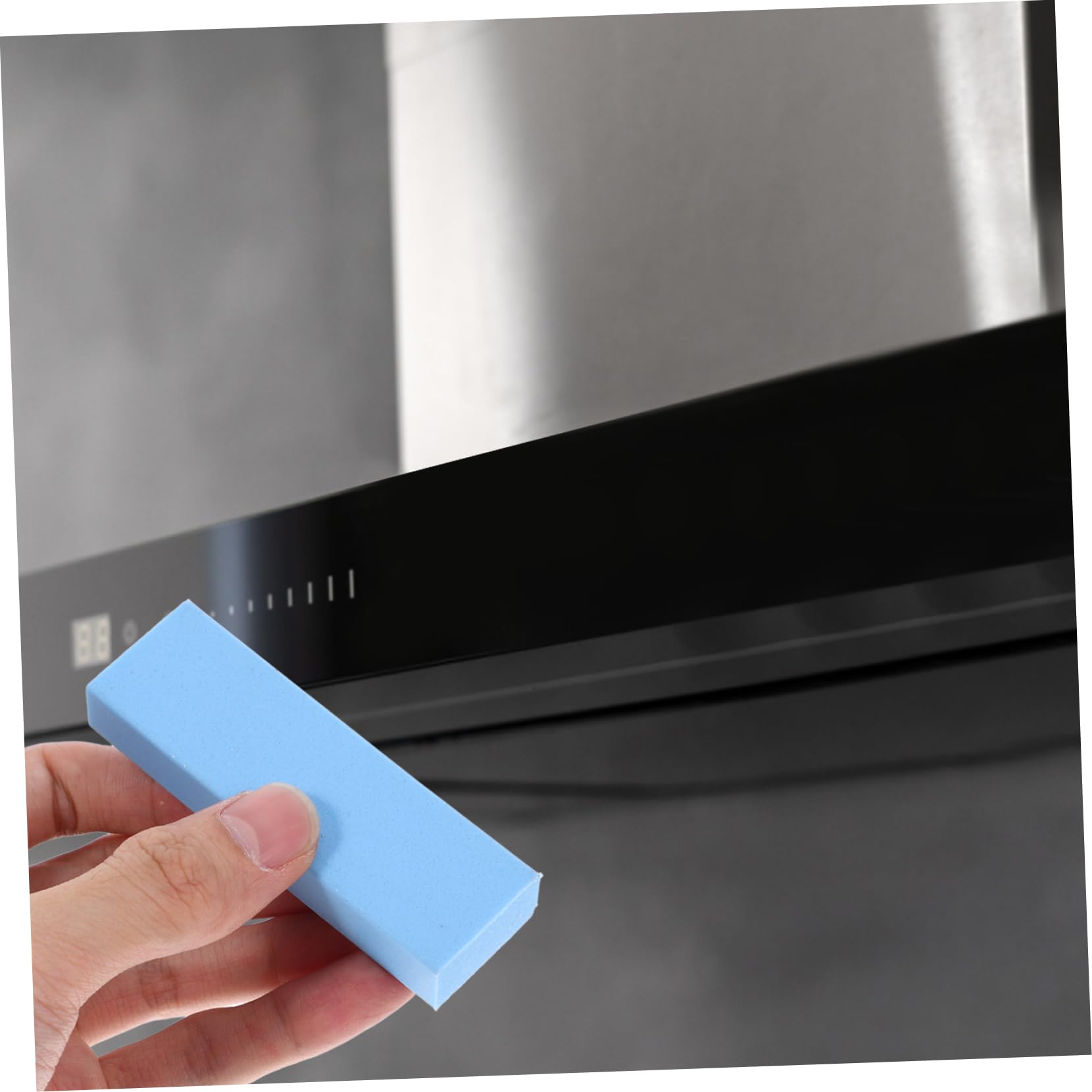 HAPINARY Diamond Hand Polishing Pads Hand Sanding Block for Water Spots Remover in Kitchen Bathroom