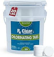 Vista 14 de Rx Clear - Tabletas de cloro de 3 pulgadas 5 libras Tabletas estabilizadas individuales para desinfectar piscinas De larga duración