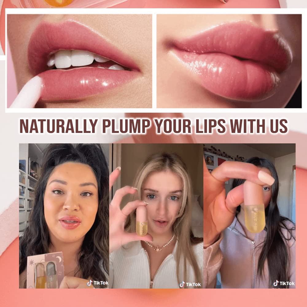 Derol Lip Plumper Lip Oil Plump Lip Mask Lip Filler Lips Natural Lip