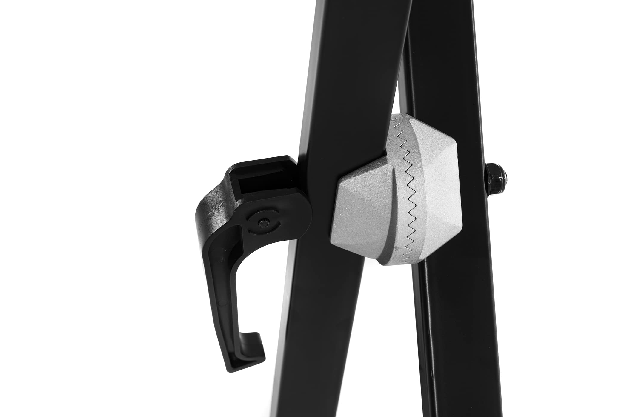 GEWA Supporto per Tastiera KS-40B - Easy Gear System - Singolo - Tubo d'acciaio - Pieghevole - Altezza 70-100 cm - Altezza e larghezza regolabili - Portata fino a 25 kg - Peso 3,2 kg - Nero