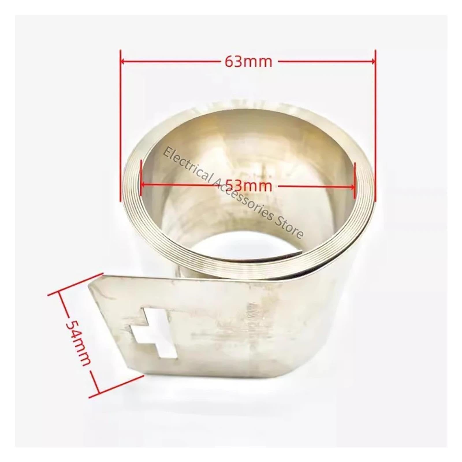 Dishwasher Door Tension Spring,Compatible For Hobart,CNA CN200 | CNSA, CN280, CN330, Steel Strip, Coil Spring, Spare Parts(01-245278-006-01)