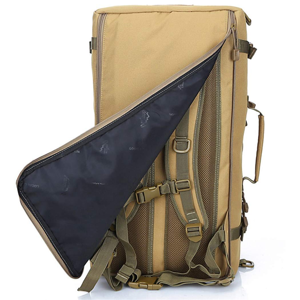 Zaino tattico, Zaino Militare tattico dell'Esercito da 50 Litri Impermeabile da Uomo, Zaino da Viaggio Mimetico, Zaino da Escursione, Zaino da Caccia