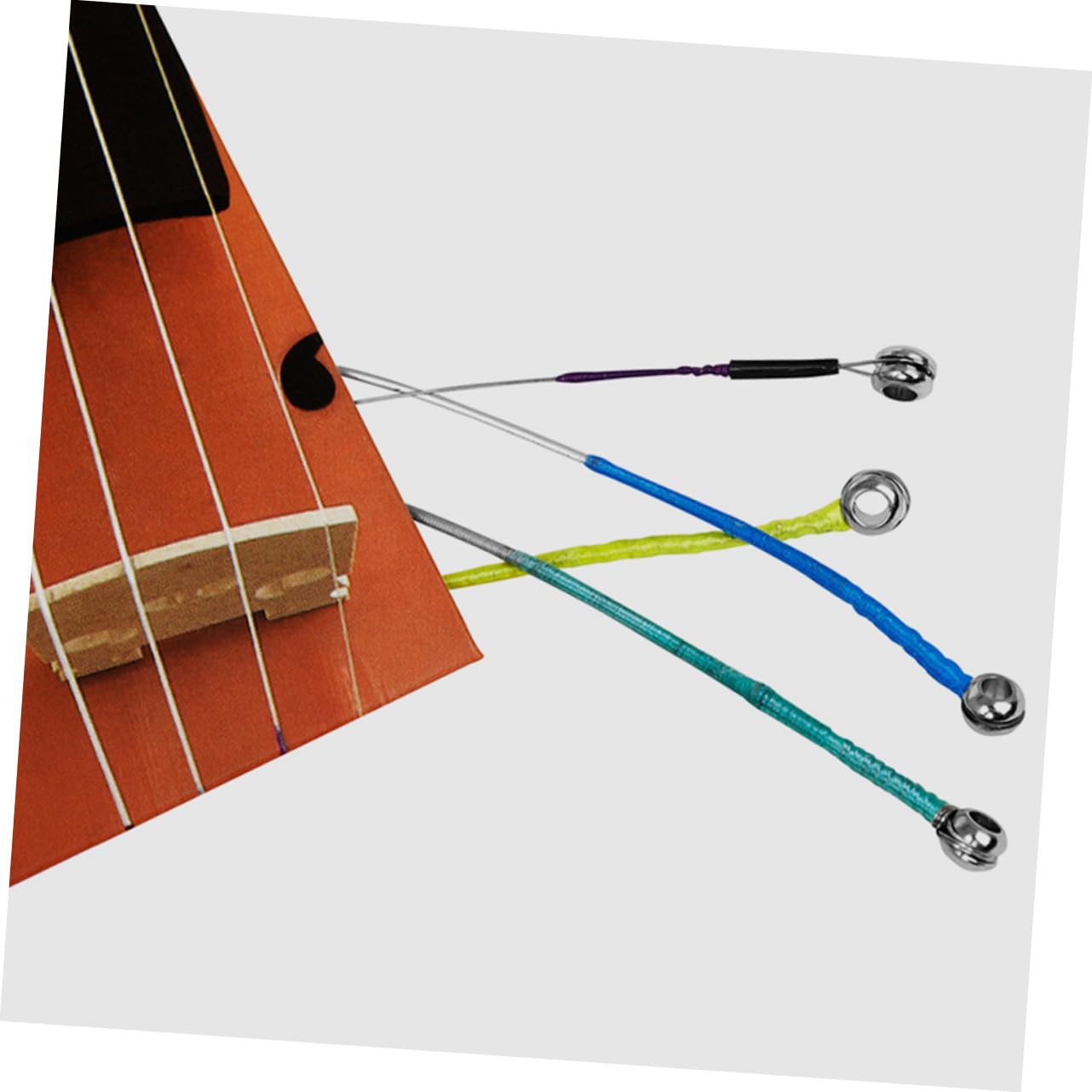 Toyvian Universal Violin String Set Metal Cores Strings Great Sound for Violinists