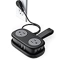 Travel Power Strip, ORICO 4 Outlets 3 USB Ports (1 USB C) with 4FT Wrapped Short Extension Cord Small Power Strip, Compa