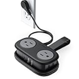 Travel Power Strip, ORICO 4 Outlets 3 USB Ports (1 USB C) with 4FT Wrapped Short Extension Cord Small Power Strip, Compact for Hotel Travel Essentials Cruise Approved-AP3