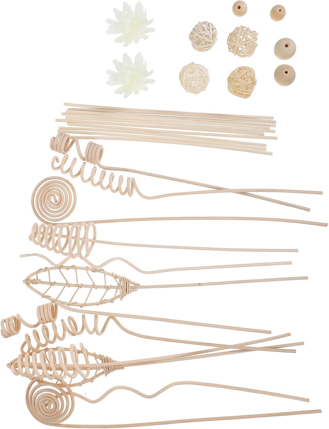 32pcs Rattan Reed Diffuser Sticks for Aromatherapy Xmas Home Office