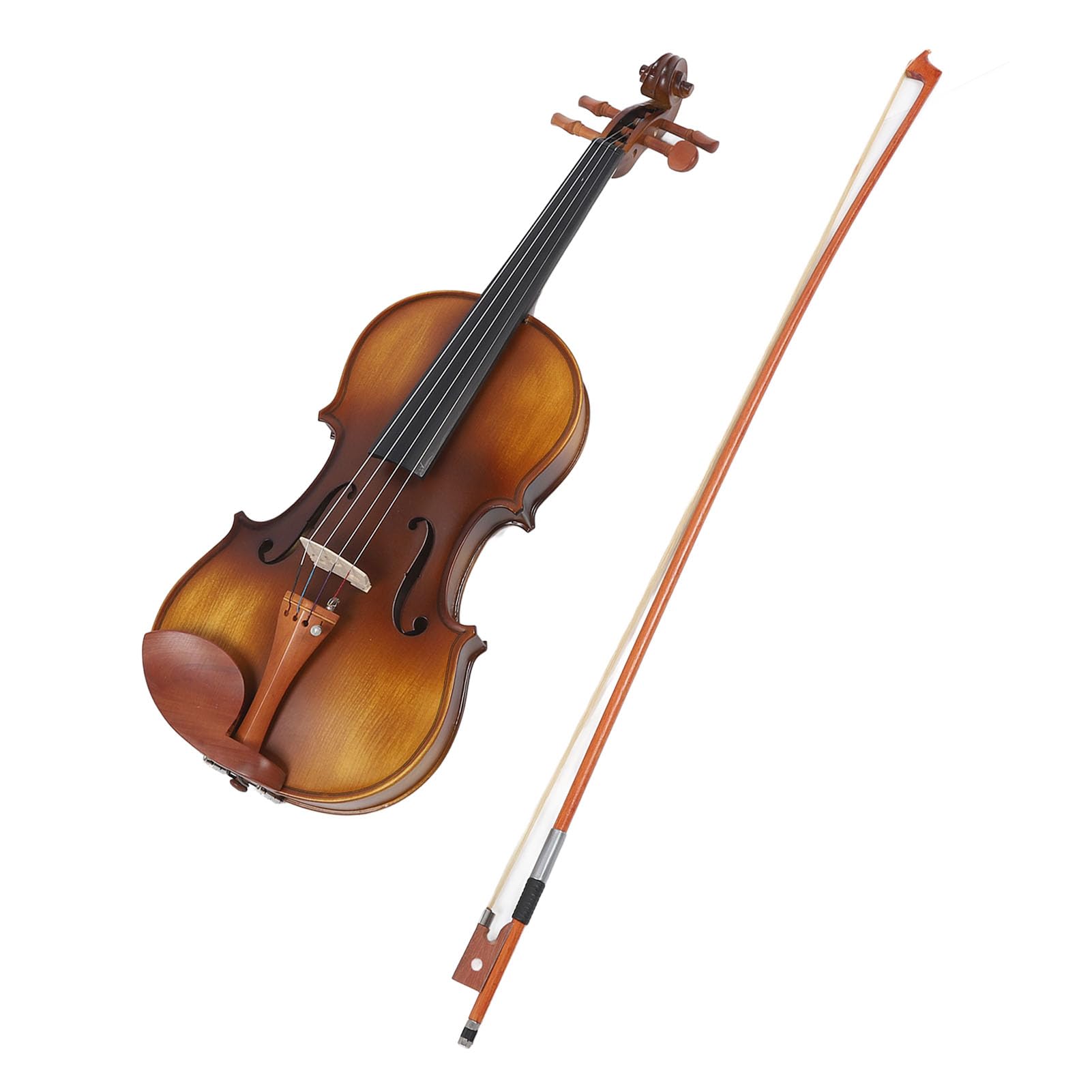 Set van Palissander 4/4 Viool Onderdelen Chinrest Tuning Pegs Staartstuk Fijne Tuners Endpin Kit